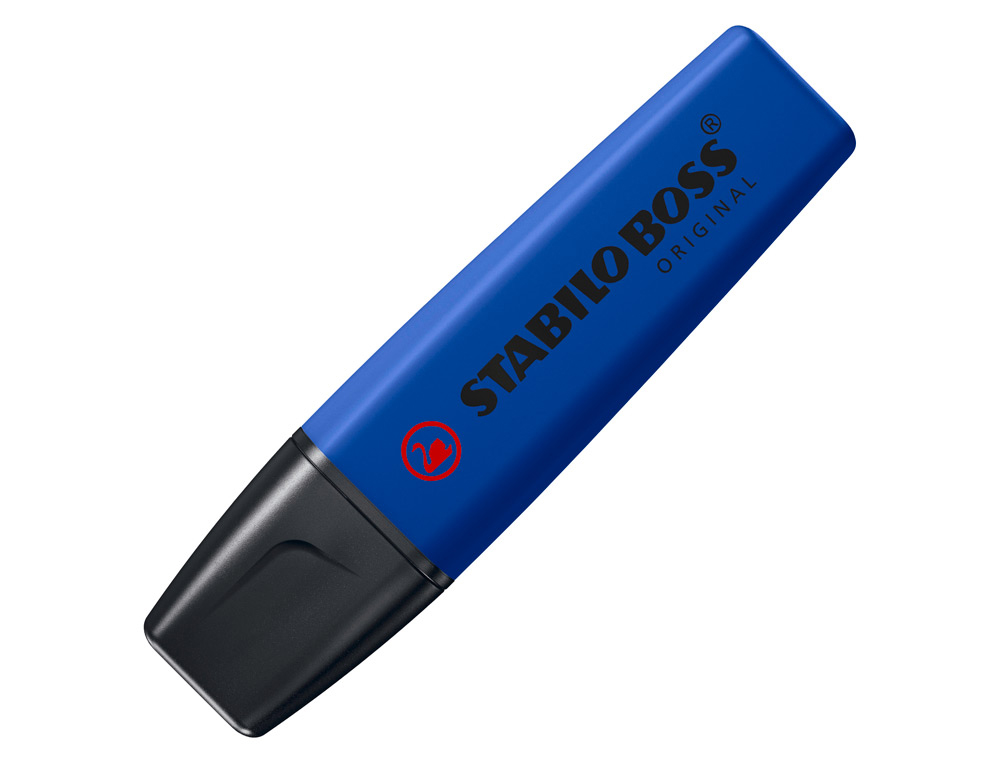 ROTULADOR STABILO BOSS FLUORESCENTE NATURE COLORS WILDFLOWER EDITION COLOR AZUL MARINO