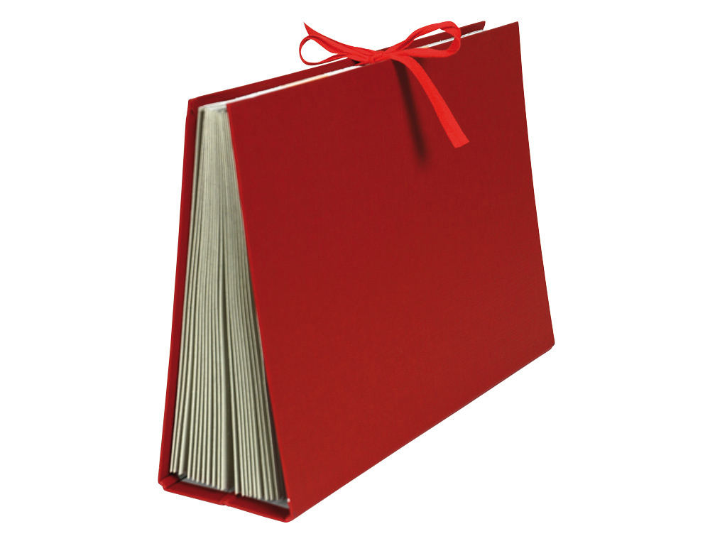 CARPETA FUELLE LIDERPAPEL CUARTO CARTON FORRADO BURDEOS