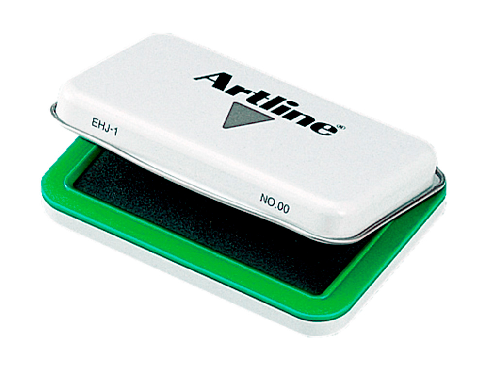 TAMPON ARTLINE N00 VERDE 40X63 MM