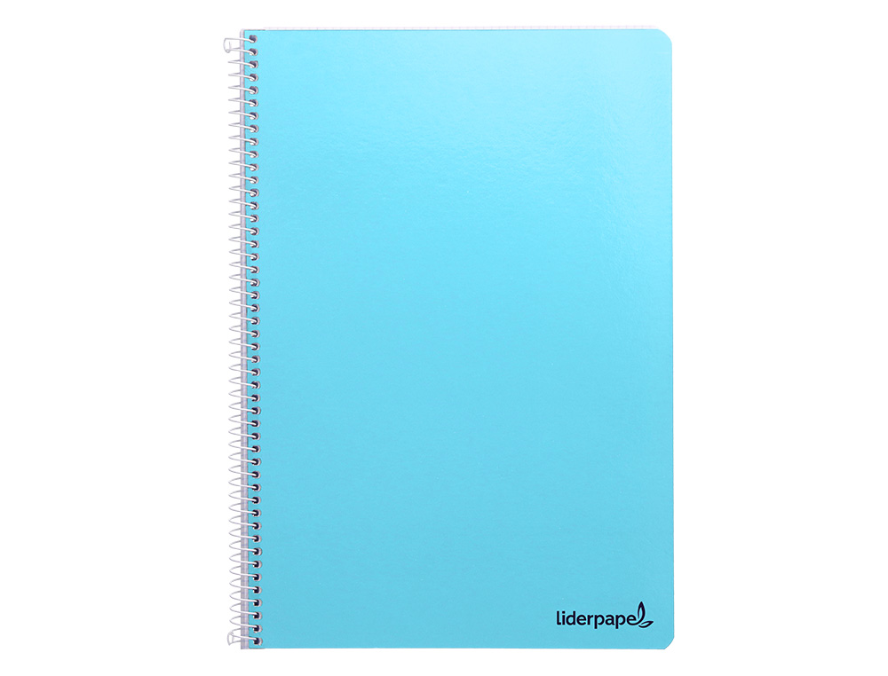 CUADERNO ESPIRAL LIDERPAPEL FOLIO SMART TAPA BLANDA 80H 60GR RAYADO Nº46 COLORES SURTIDOS
