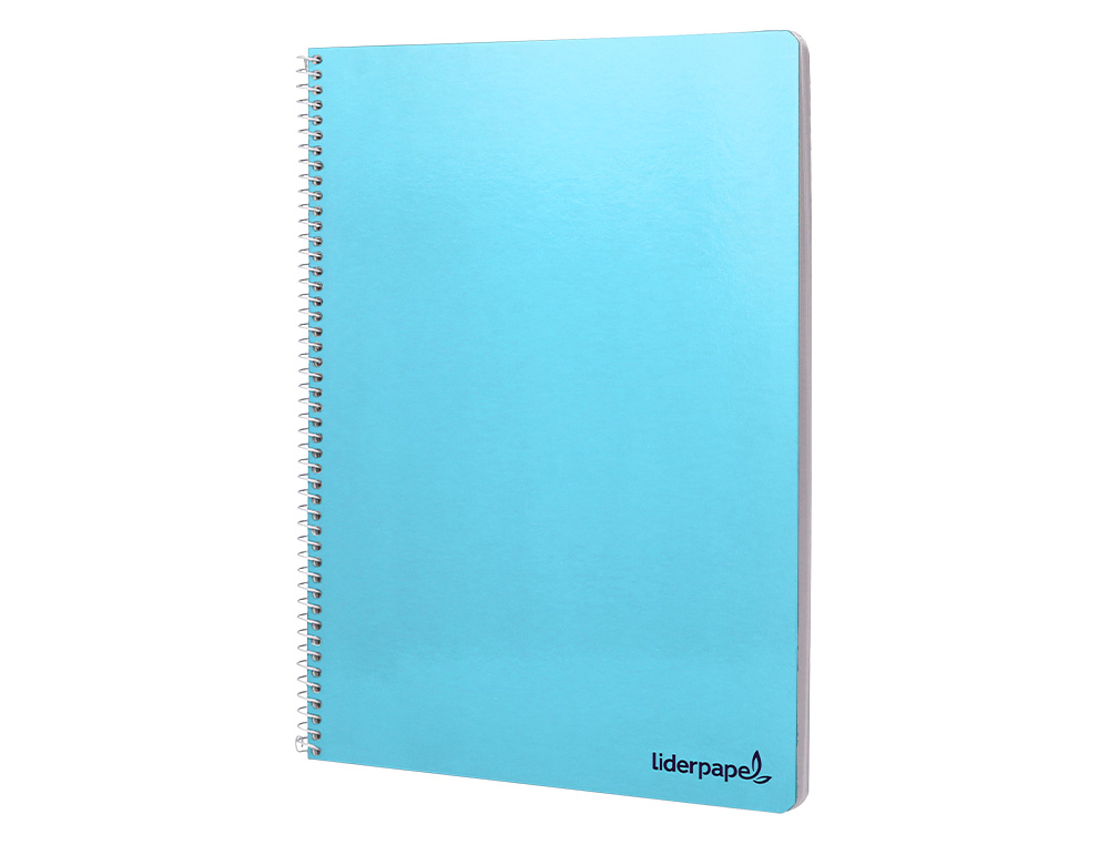 CUADERNO ESPIRAL LIDERPAPEL FOLIO SMART TAPA BLANDA 80H 60GR RAYADO Nº46 COLORES SURTIDOS