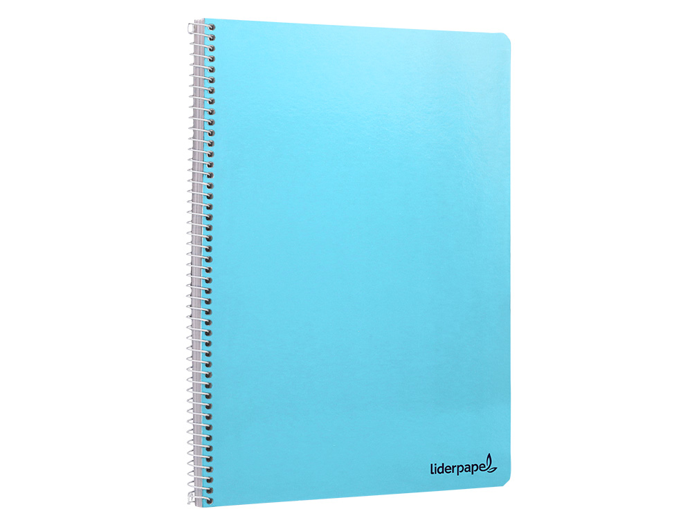 CUADERNO ESPIRAL LIDERPAPEL FOLIO SMART TAPA BLANDA 80H 60GR RAYADO Nº46 COLORES SURTIDOS