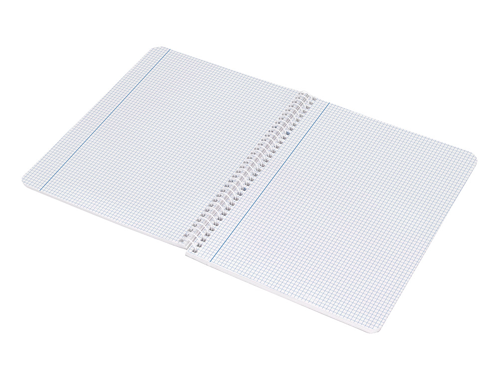 CUADERNO ESPIRAL LIDERPAPEL CUARTO SMART TAPA BLANDA 80H 60GR 3MM CON MARGEN COLORES SURTIDOS