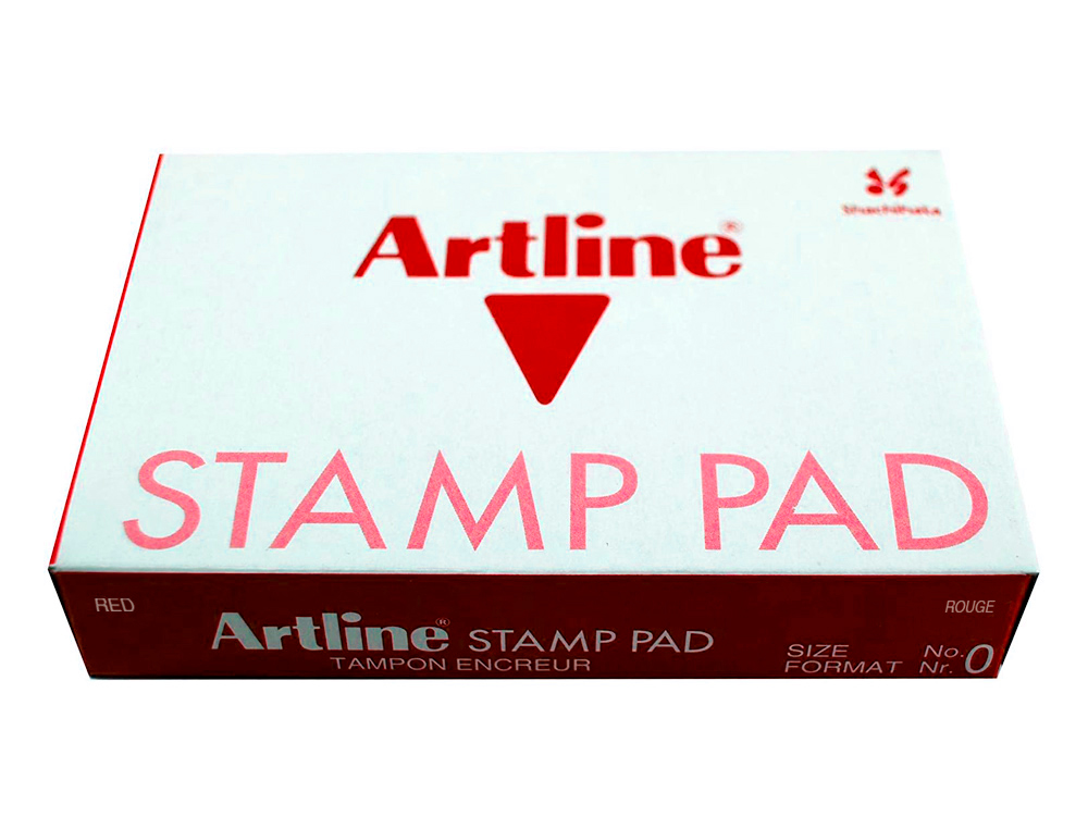 TAMPON ARTLINE N0 ROJO 56X90 MM