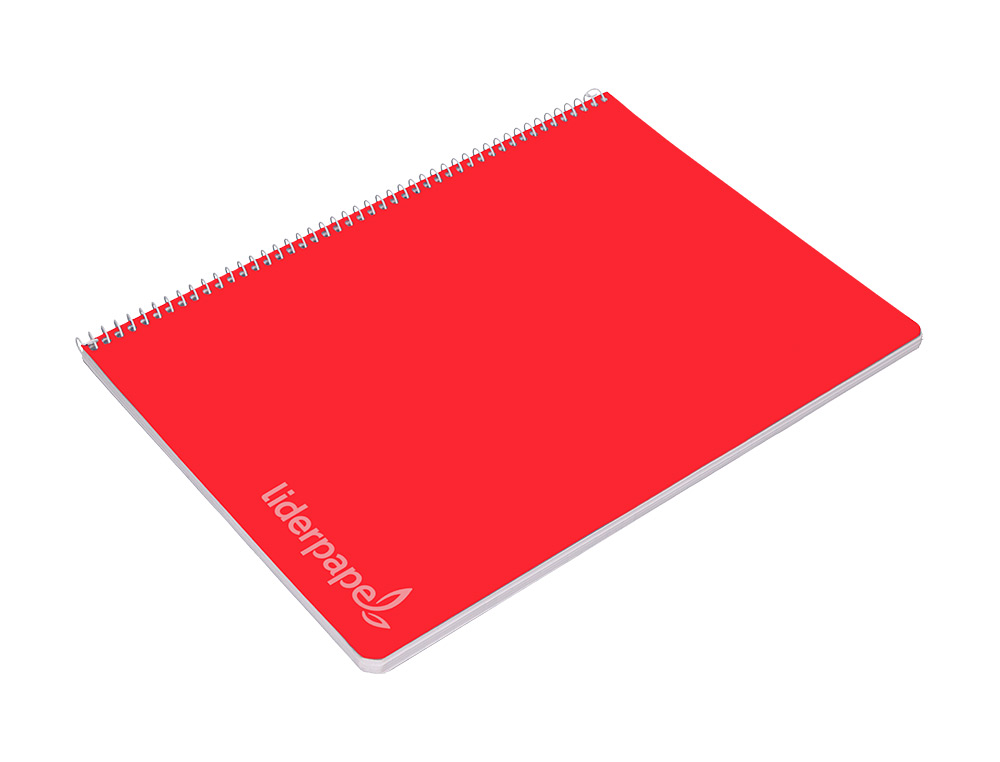 CUADERNO ESPIRAL LIDERPAPEL FOLIO WITTY TAPA DURA 80H 75GR PAUTA 3,5MM CON MARGEN COLORES SURTIDOS