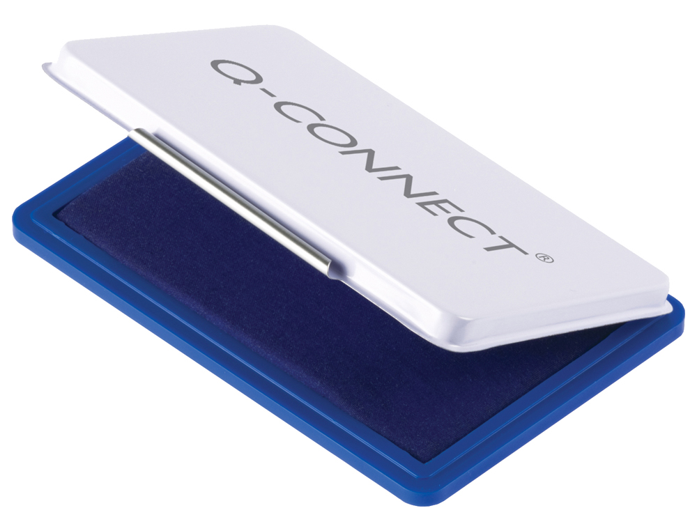 TAMPON Q-CONNECT Nº1 126X81 MM AZUL