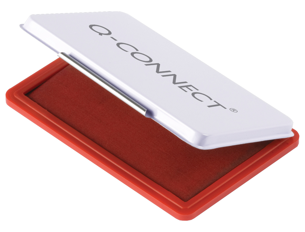 TAMPON Q-CONNECT N1 126X81 MM ROJO