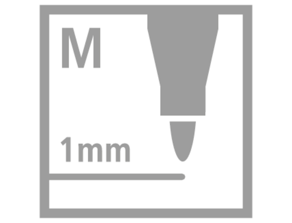 ROTULADOR STABILO ACUARELABLE PEN 68 HELIOTROPO PUNTA GRUESA 1MM