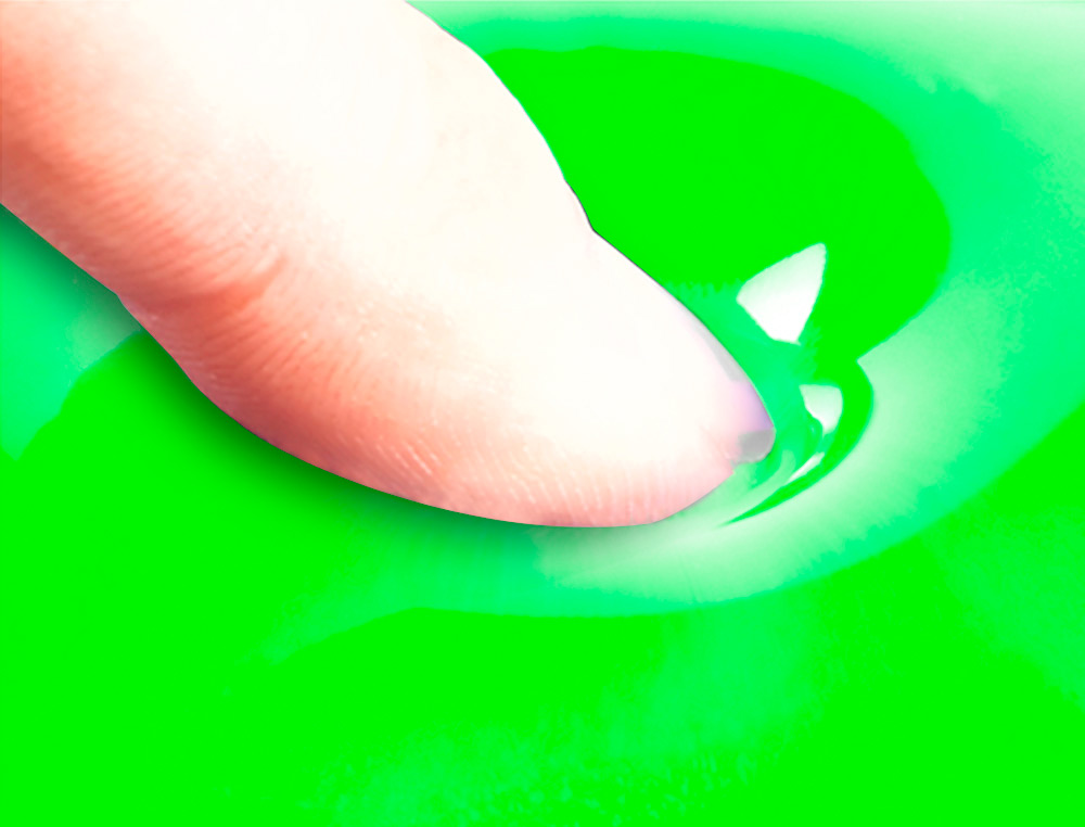 ALFOMBRILLA PARA RATON Q-CONNECT REPOSAMUECAS DE GEL PVC COLOR VERDE 210X245X20 MM