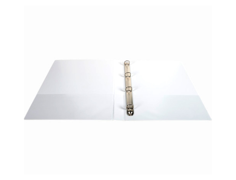 CARPETA EXACOMPTA CANGURO 4 ANILLAS 16 MM DIN A4+ CARTON FORRADO POLIPROPILENO PERSONALIZABLE 3 BOLSILLOS