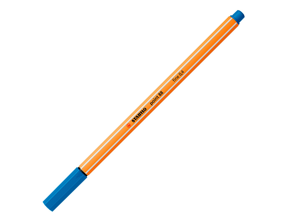 ROTULADOR STABILO PUNTA DE FIBRA POINT 88 COLOR PARADE ANTRACITA/NARANJA ESTUCHE DE 20 UNIDADES COLORES SURTIDOS