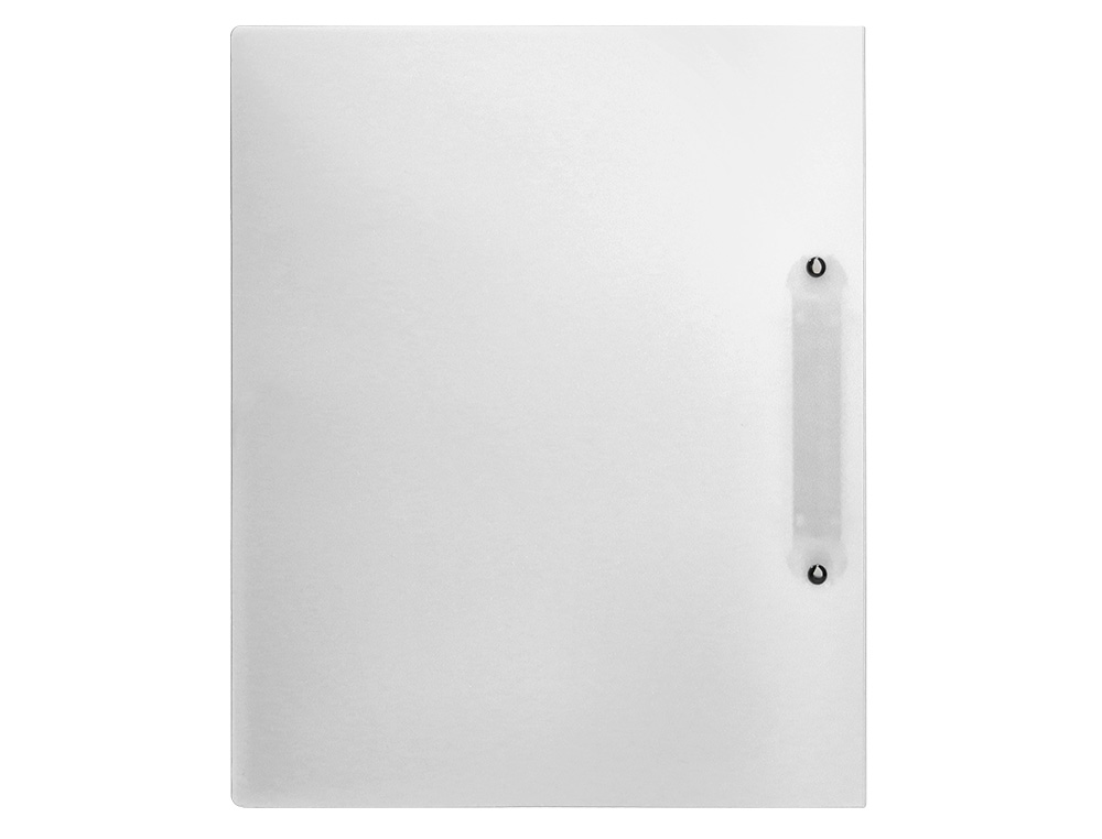 CARPETA LIDERPAPEL CANGURO 2 ANILLAS 40 MM MIXTAS POLIPROPILENO DIN A4 TRANSPARENTE