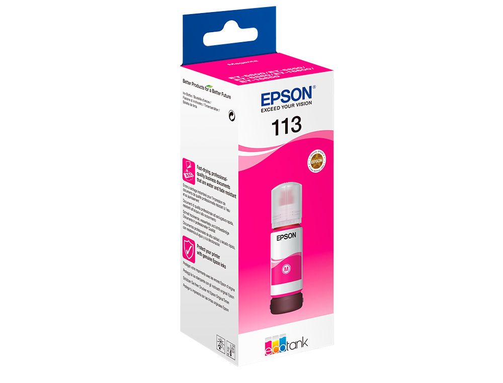INK-JET EPSON ECOTANK 113 SERIES MAGENTA