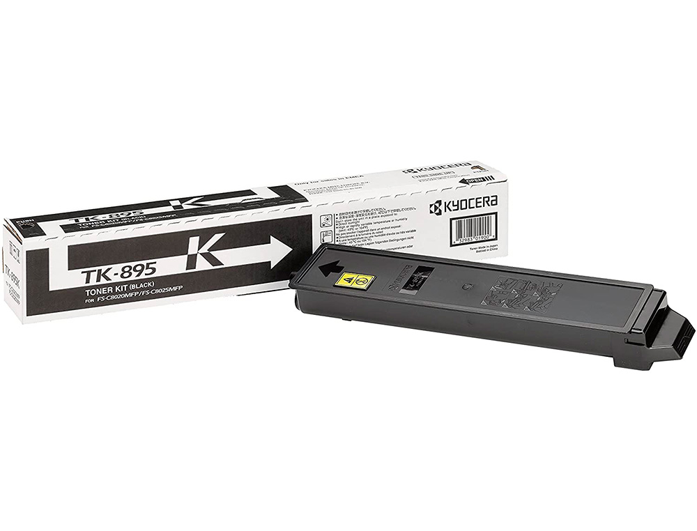 TONER KYOCERA MITA FSC-/8020MCP / 8025MCP / C8520 / C8525 LASER NEGRO TK895K
