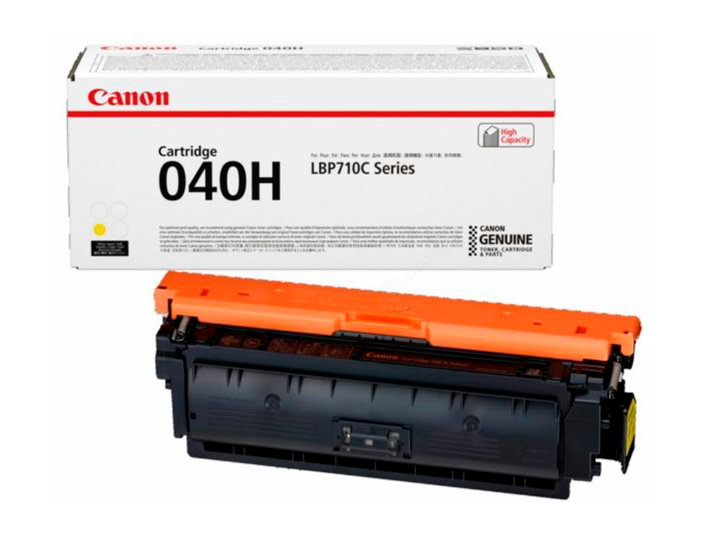TONER CANON 040HY ALTA CAPACIDAD LBP710 LBP712 AMARILLO