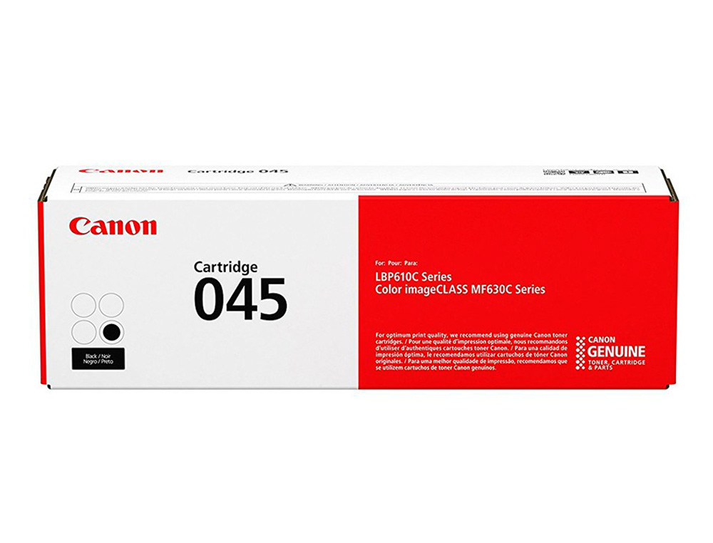 TONER CANON 045BK MF631 MF633 MF635 NEGRO