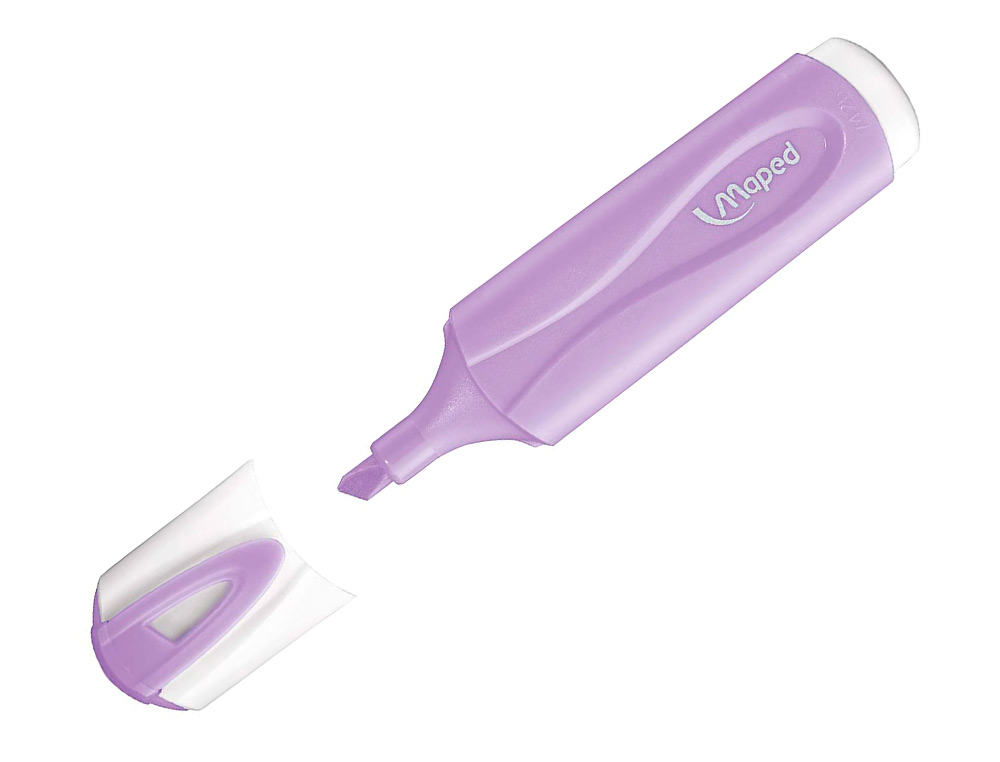 ROTULADOR MAPED FLUORESCENTE PEPS PASTEL CON GLITTER COLORES SURTIDOS