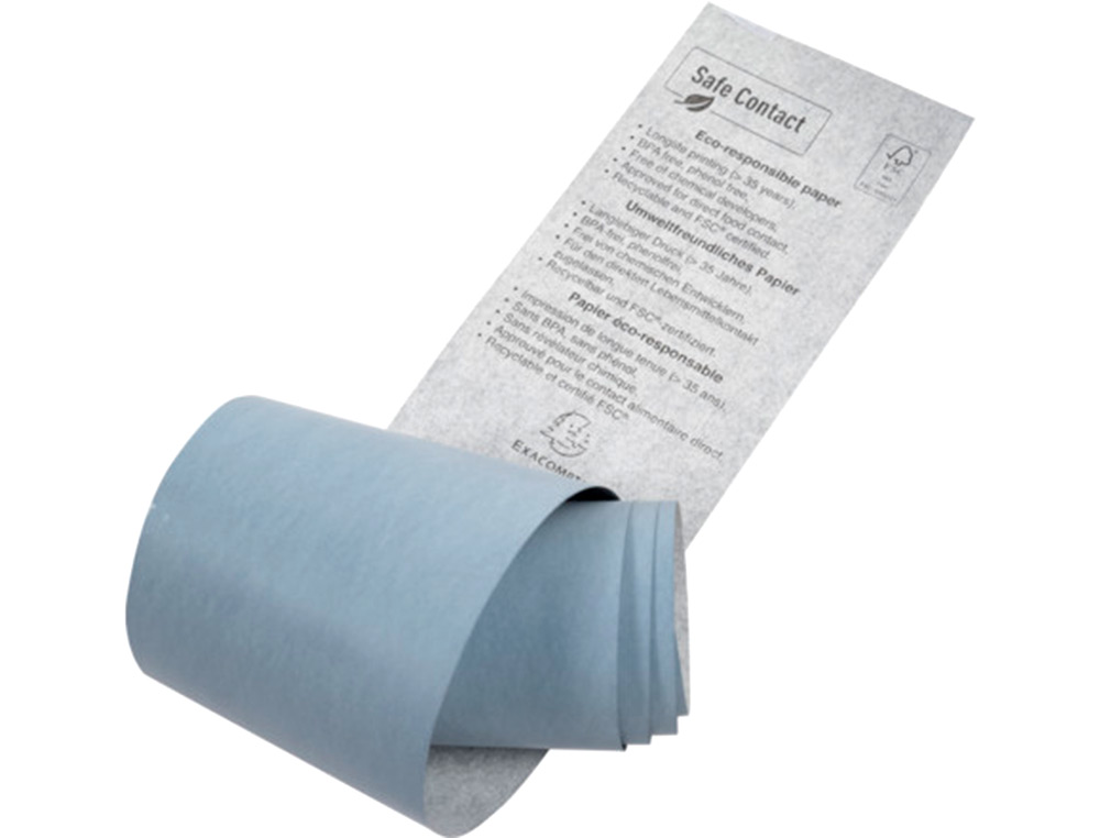 ROLLO SUMADORA EXACOMPTA SAFE CONTACT TERMICO 57 MM X 40 MM 52 G/M2