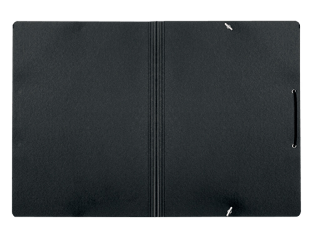 CARPETA LEITZ RECYCLE GOMAS DIN A4 CARTON RECICLABE 100% NEGRO