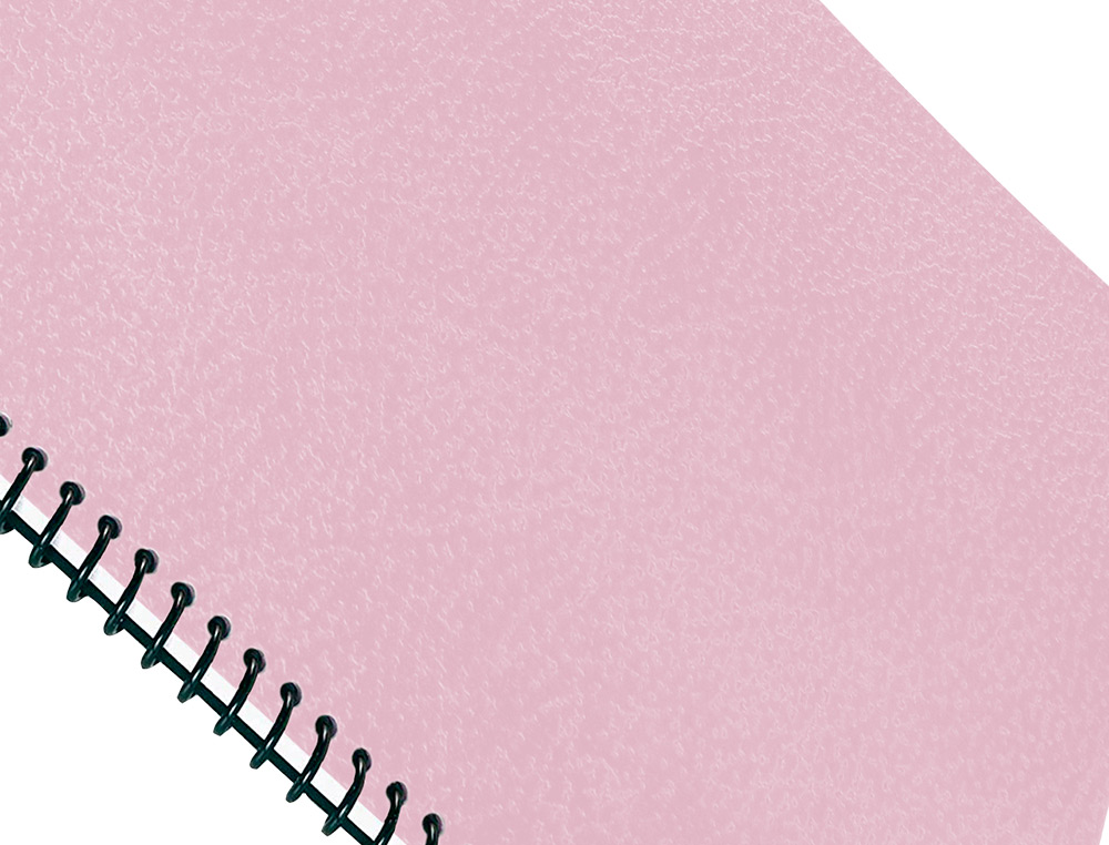 TAPA ENCUADERNACION LIDERPAPEL CARTON A4 1 MM ROSA PAQUETE DE 50 UNIDADES