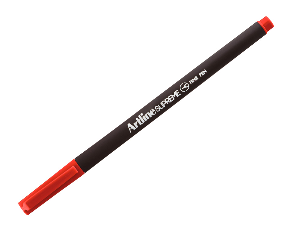 ROTULADOR ARTLINE SUPREME EPFS200 FINE LINER PUNTA DE FIBRA ROJO OSCURO 0,4 MM
