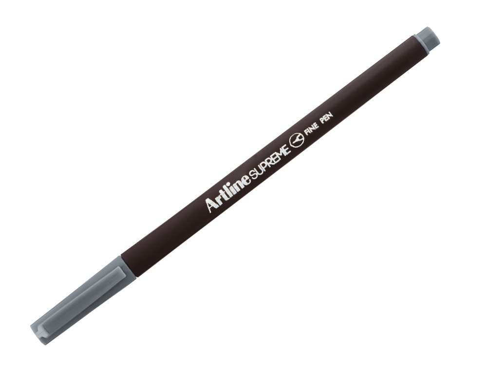 ROTULADOR ARTLINE SUPREME EPFS200 FINE LINER PUNTA DE FIBRA GRIS 0,4 MM
