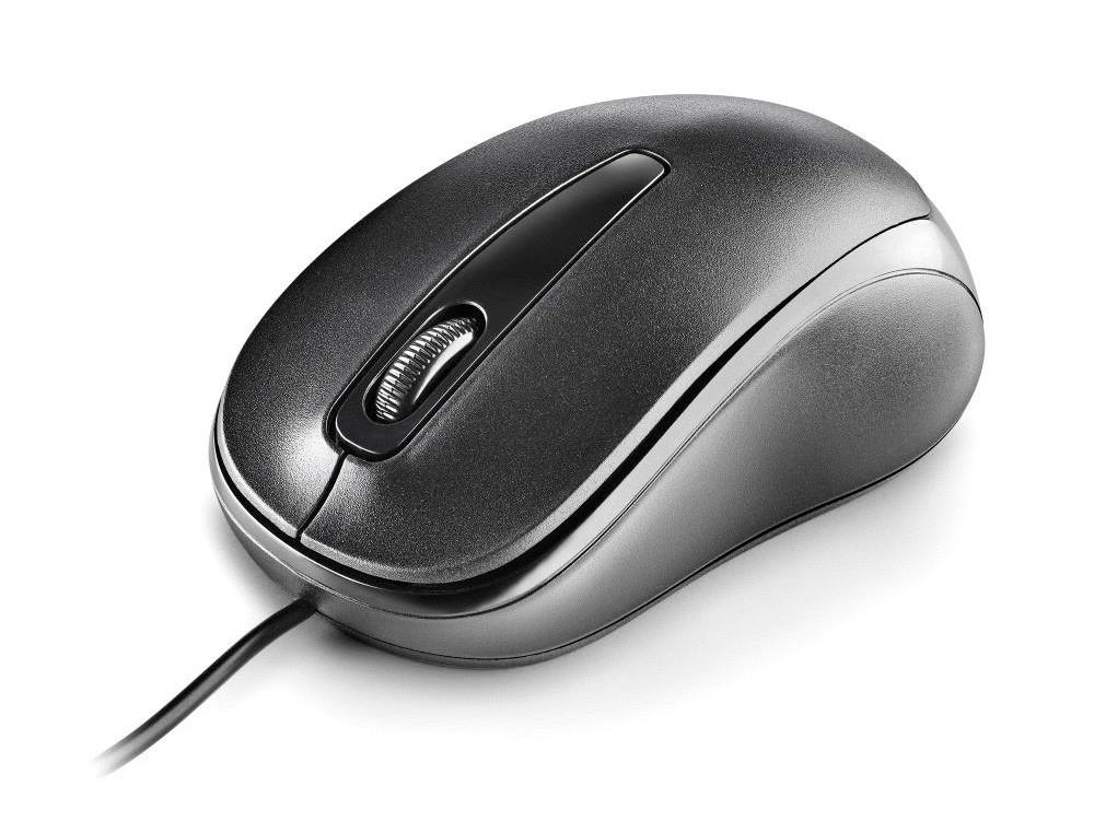 RATON NGS EASY DELTA OPTICO CON CABLE 1200 DPI RECEPTOR USB 2 BOTONES AMBIDIESTROS COLOR NEGRO