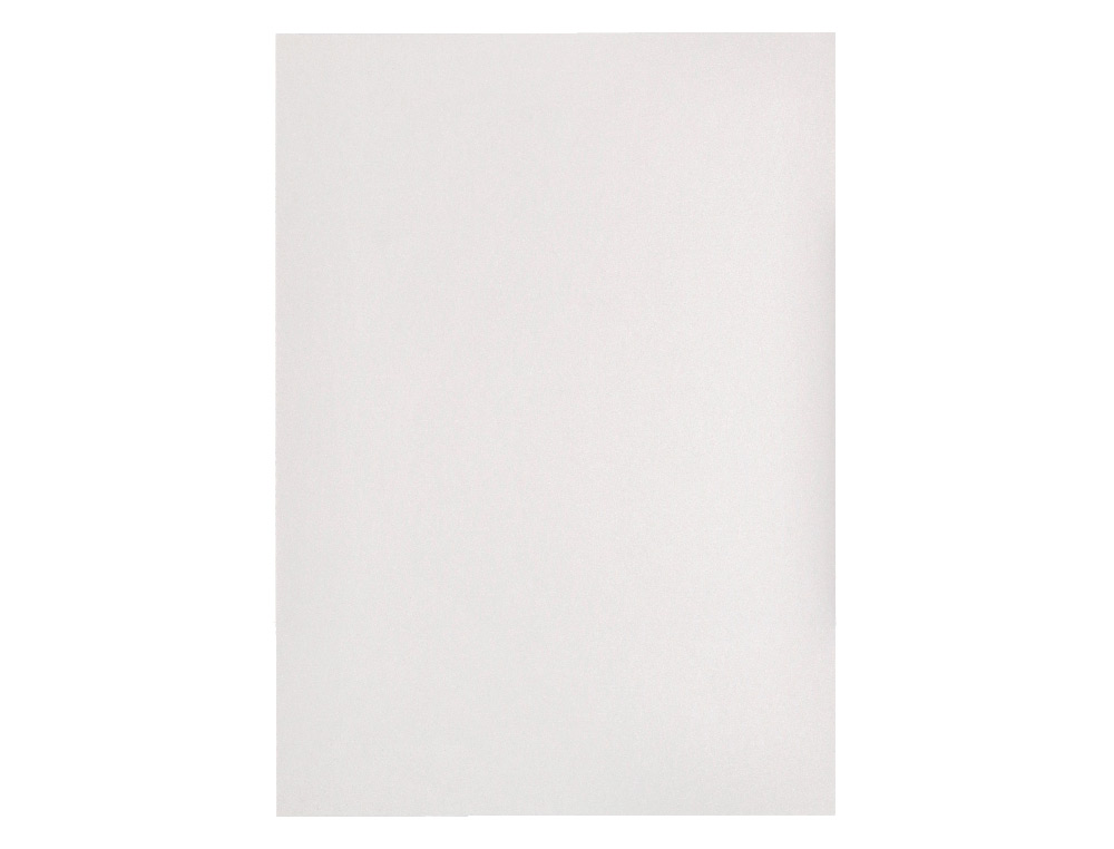 CARTULINA LIDERPAPEL A4 180G/M2 BLANCO PAQUETE DE 25+5 HOJAS EN CARPETA DOSSIER TRANSPARENTE CON CIERRE VELCRO