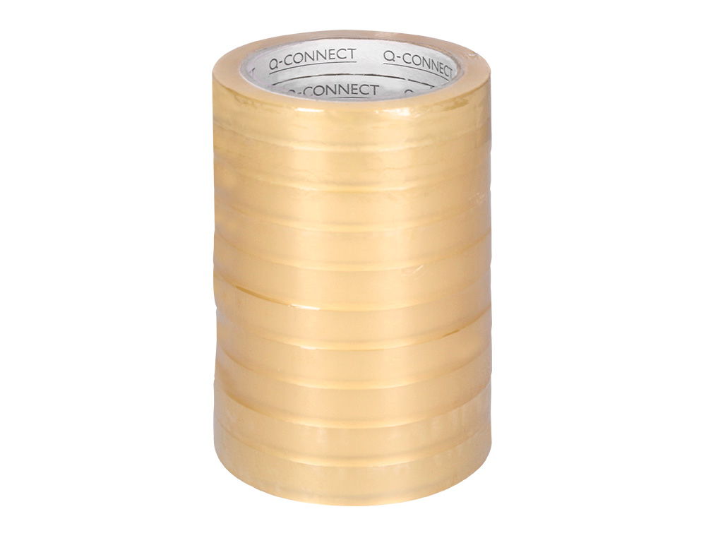 CINTA ADHESIVA Q-CONNECT TRANSPARENTE 66 MT X 15 MM