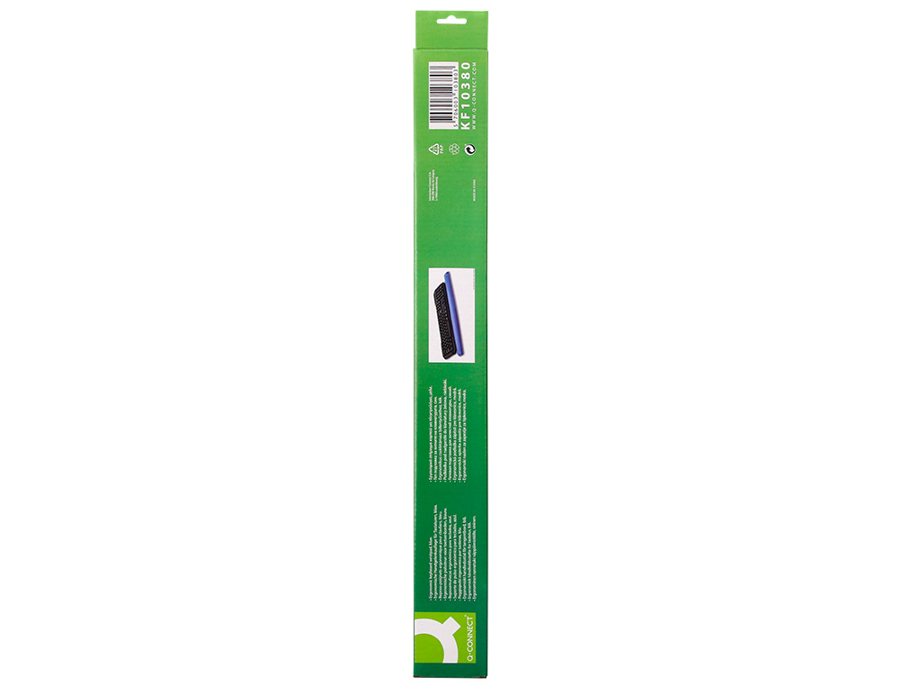 REPOSAMUECAS Q-CONNECT DE GEL PARA TECLADO COLOR AZUL 525X58X17 MM