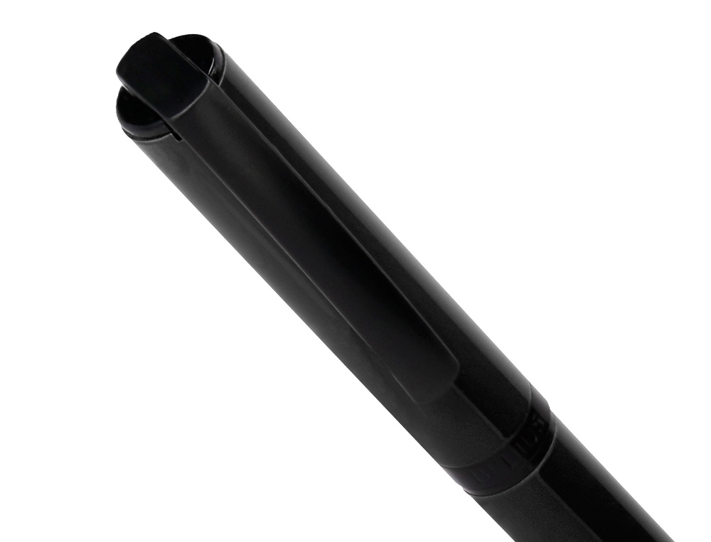 ROLLER BELIUS TURBO ALUMINIO COLOR NEGRO TINTA AZUL CAJA DE DISEO
