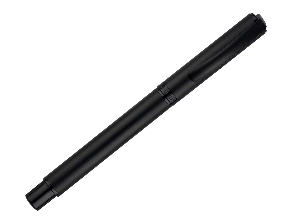 ROLLER BELIUS TURBO ALUMINIO COLOR NEGRO TINTA AZUL CAJA DE DISEO