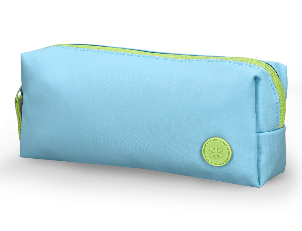 ESTUCHE PORTATODO ANTARTIK BASIC PACK 1 COMPARTIMENTO TURQUESA COMPAERO MOCHILA 80X55X210 MM