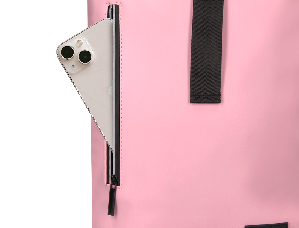 MOCHILA ANTARTIK ROLL PACK WATERPROOF ENROLLABLE GRAN CAPACIDAD ROSA 480X130X280 MM