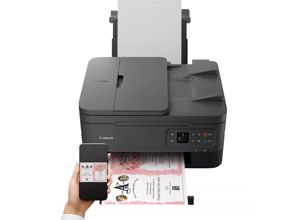 EQUIPO MULTIFUNCION CANON MAXIFY TS7450I TINTA COLOR 13PPM DIN A4 NEGRO 7PPM COLOR WIFI IMPRESORA ESCANER