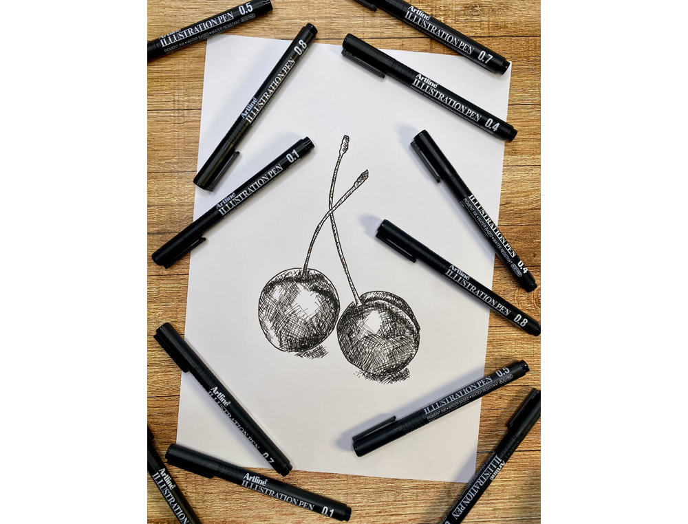 ROTULADOR ARTLINE CALIBRADO MICROMETRICO NEGRO ILLUSTRATION PEN EK-2805ILN PUNTA POLIACETAL 0,05MM