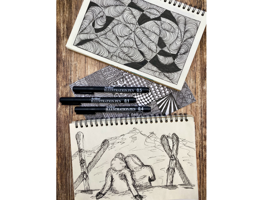 ROTULADOR ARTLINE CALIBRADO MICROMETRICO NEGRO ILLUSTRATION PEN EK-2805ILN PUNTA POLIACETAL 0,05MM