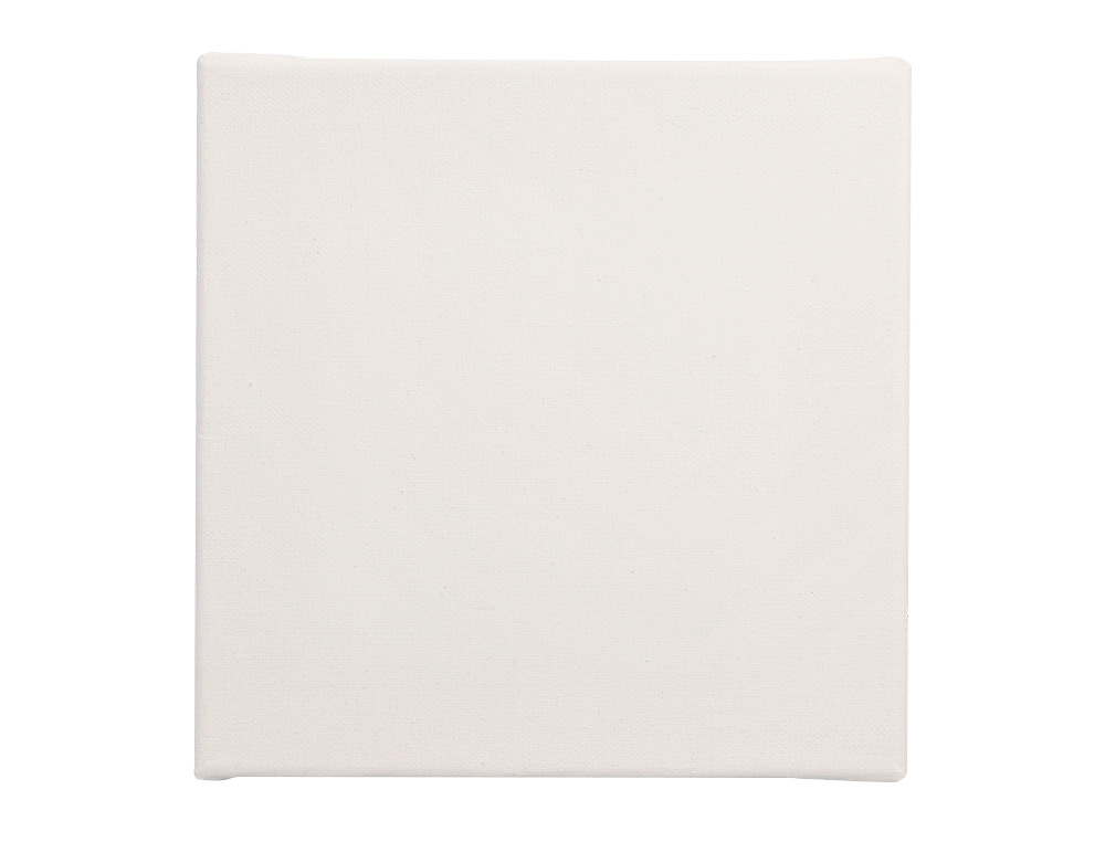 BASTIDOR LIDERPAPEL LIENZO GRAPADO TRASERO ALGODON 100% 20X20 CM