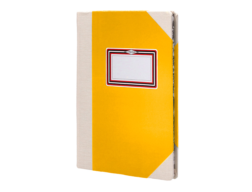 LIBRO CARTONE COSIDO FERNANDES FLECHA DIN A6+ RAYADO HORIZONTAL 50 HOJAS 100 GR VERDE