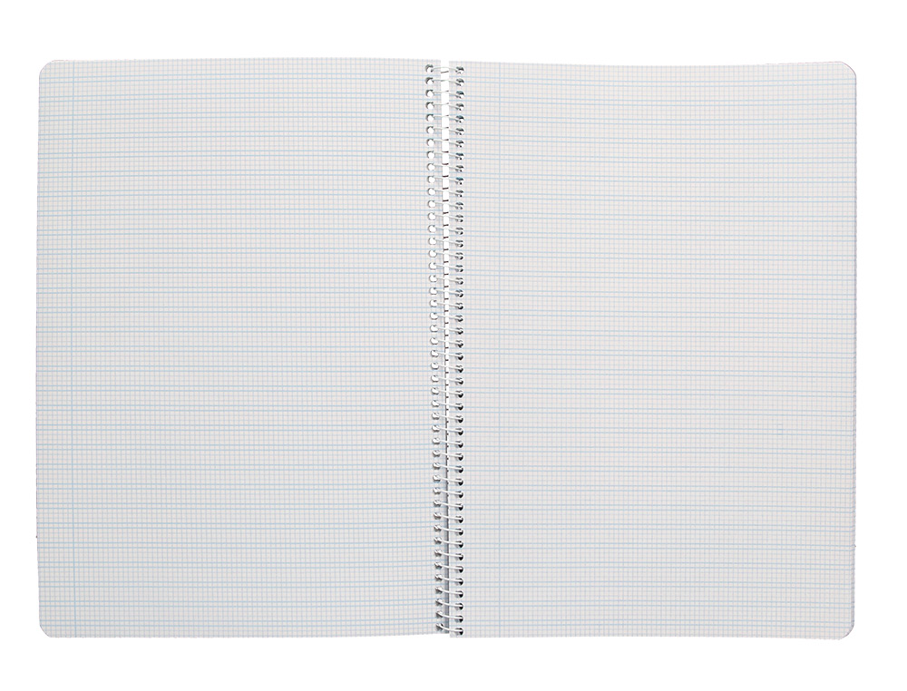 CUADERNO ESPIRAL LIDERPAPEL A4 PAUTAGUIA TAPA BLANDA 80H 75 GR CUADRO PAUTADO 2,5MM COLOR NARANJA