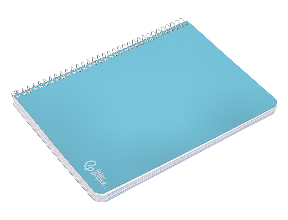 CUADERNO ESPIRAL LIDERPAPEL A4 WITTY TAPA DURA 80H 90GR PAUTA 2,5MM CON MARGEN COLORES SURTIDOS