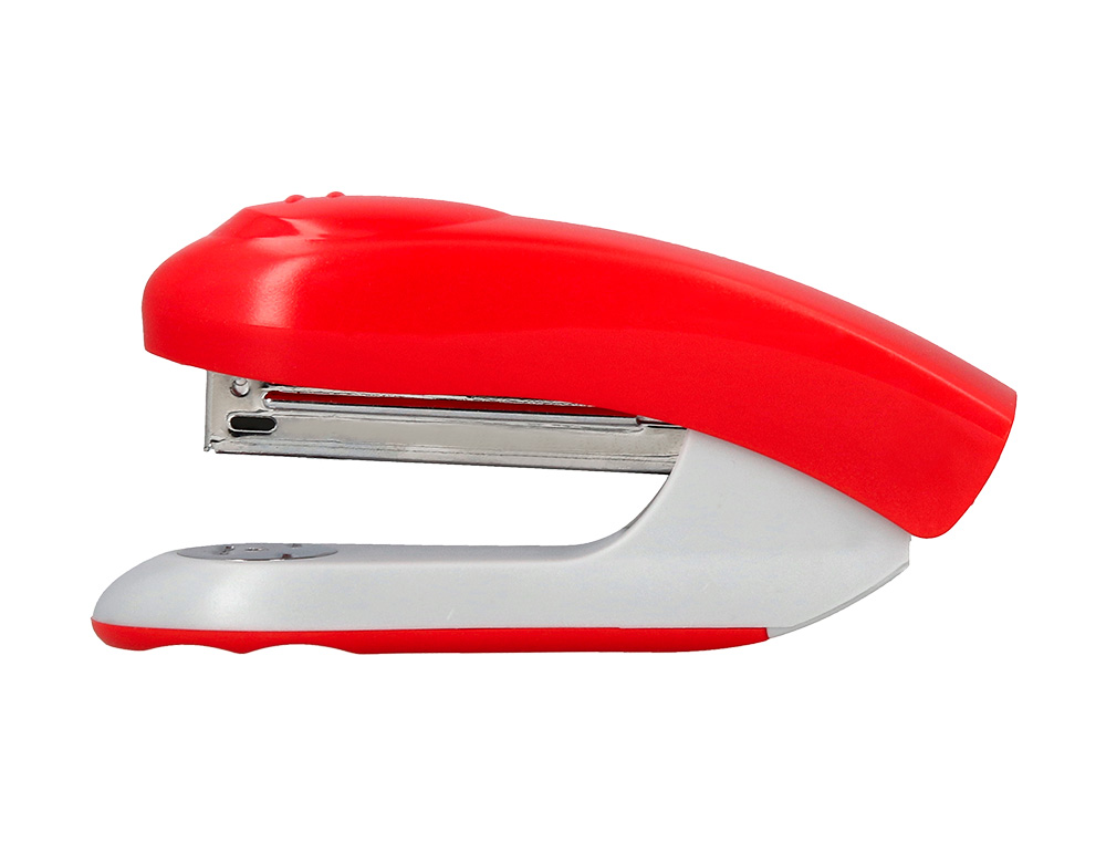 GRAPADORA Q-CONNECT KF14206 PLASTICO ABS ROJA CAPACIDAD 20 HOJAS
