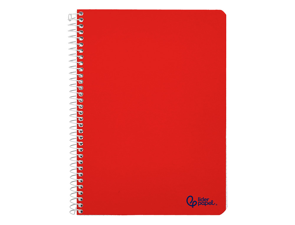 CUADERNO ESPIRAL LIDERPAPEL A5 SMART TAPA BLANDA 40H 75GR CUADRO 4MM CON MARGEN COLORES SURTIDOS