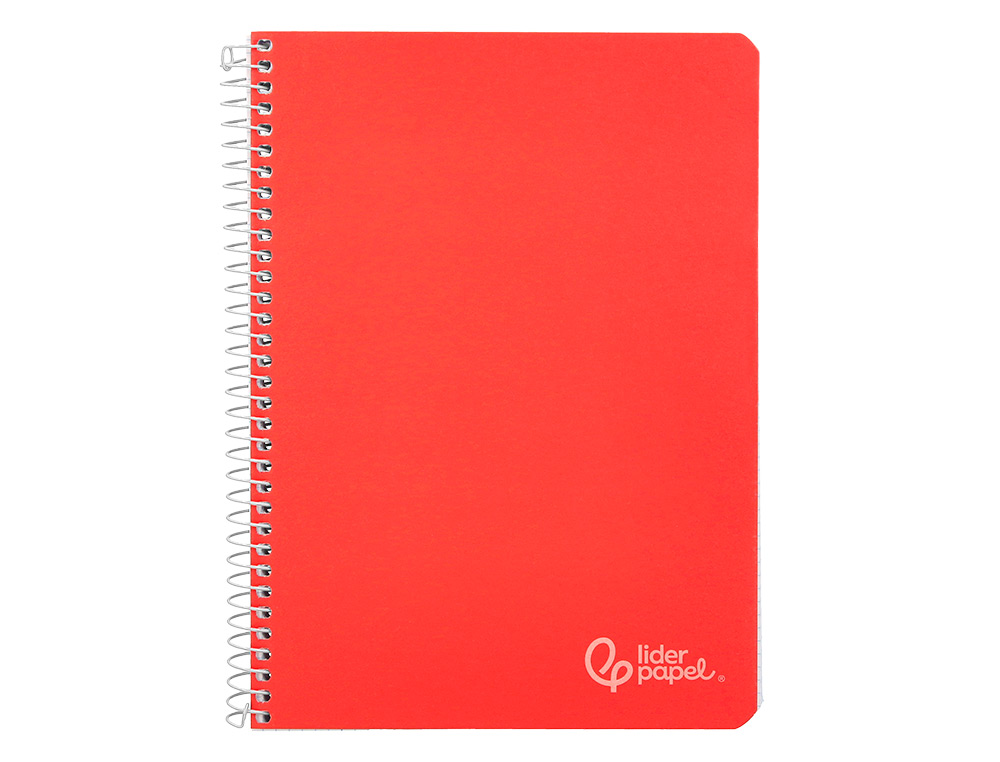 CUADERNO ESPIRAL LIDERPAPEL A5 WITTY TAPA DURA 80H 90GR RAYADO HORIZONTAL 8MM CON MARGEN COLORES SURTIDOS