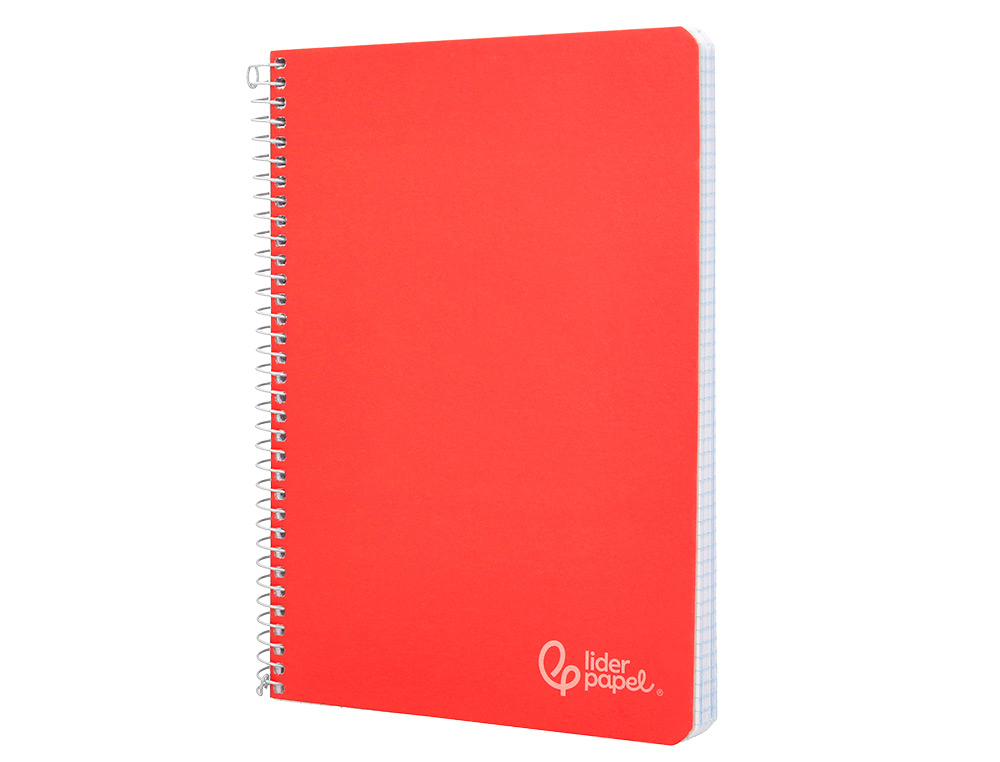 CUADERNO ESPIRAL LIDERPAPEL A5 WITTY TAPA DURA 80H 90GR RAYADO HORIZONTAL 8MM CON MARGEN COLORES SURTIDOS