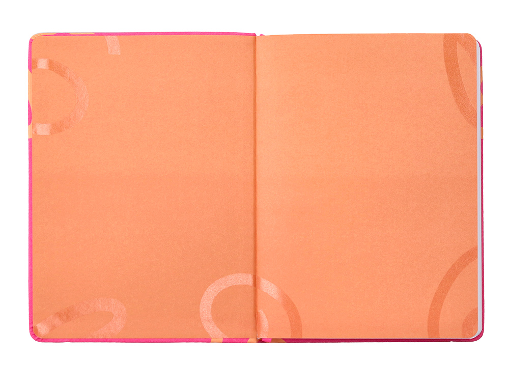 AGENDA ESCOLAR ANTARTIK 25-26 ENCUADERNADA GO! SIMIL PIEL FUCSIA SEMANA VISTA A5 BILINGE PAPEL FSC 80 GR