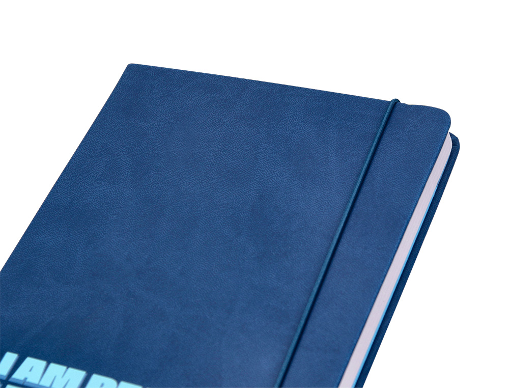 AGENDA ESCOLAR ANTARTIK 25-26 ENCUADERNADA GO! SIMIL PIEL AZUL OSCURO SEMANA VISTA A5 BILINGE PAPEL FSC 80 GR
