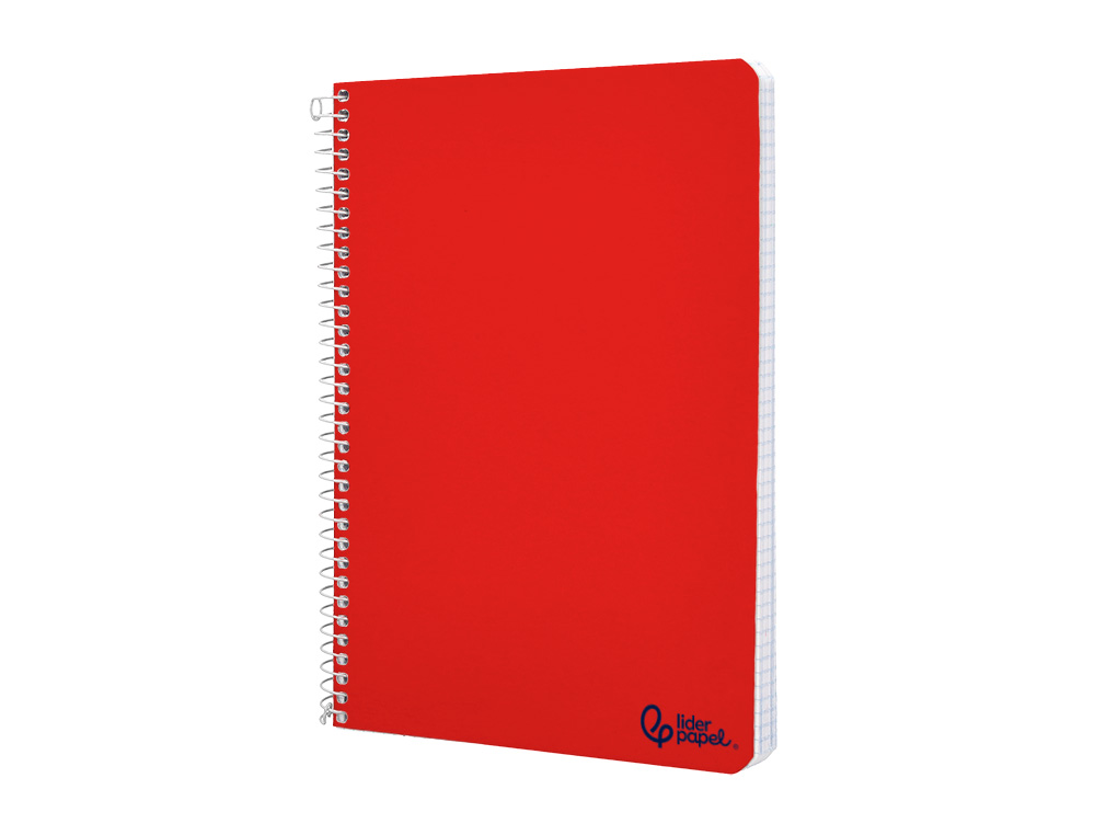 CUADERNO ESPIRAL LIDERPAPEL A4 MICRO SMART TAPA BLANDA 80H 75GR HORIZONTAL 7MM DOBLE MARGEN 4 TALADROS COLORES