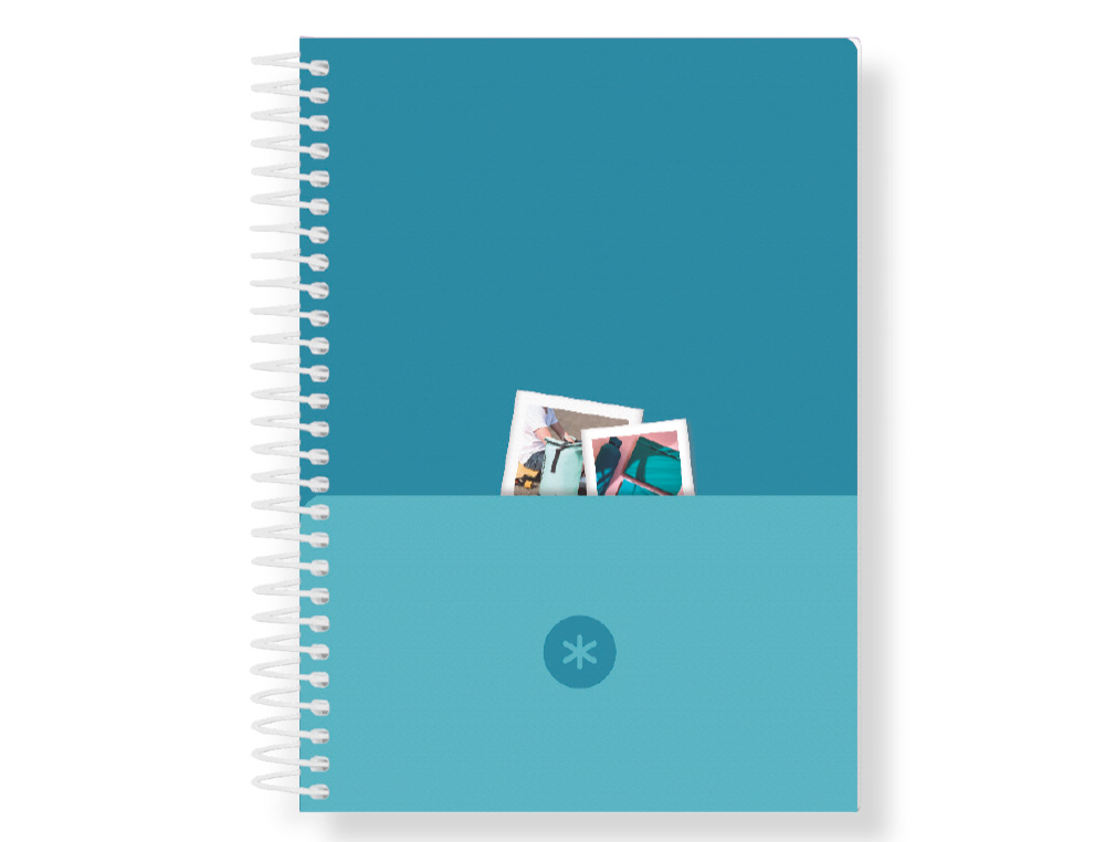 AGENDA ESPIRAL ANTARTIK ESSENTIALS A5+ 2026 DA PGINAROSA PAPEL 80G FSC
