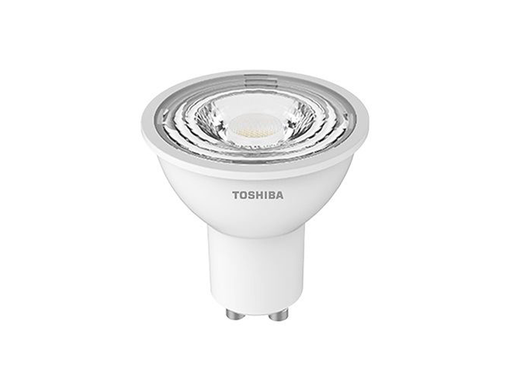 FOCO LED TOSHIBA ESSENTIAL GU10 4.5W LUZ FRIA 6500K